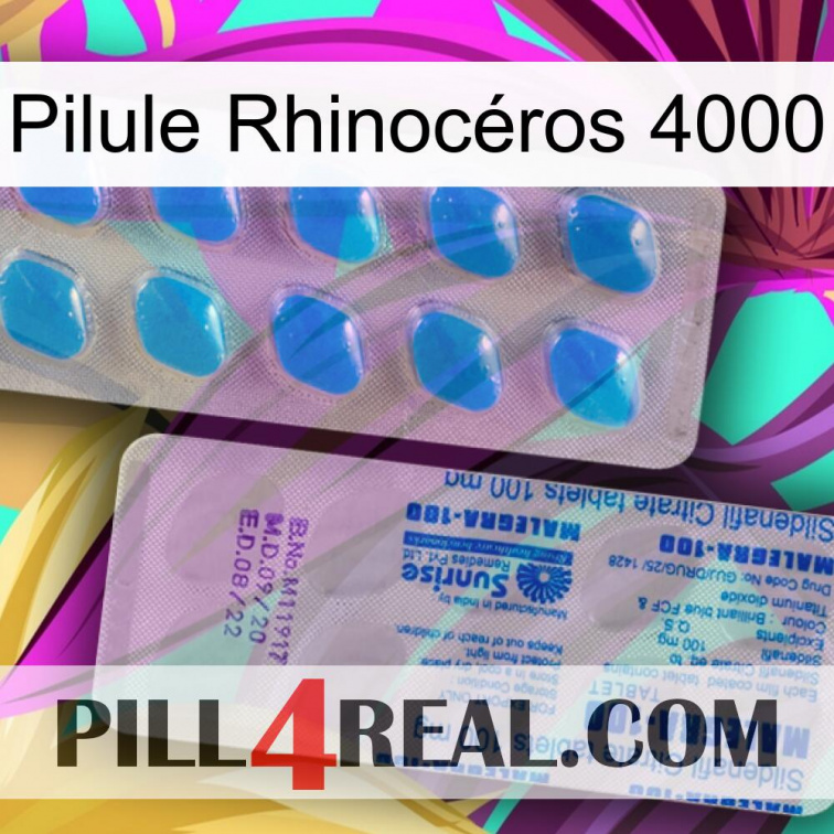 Pilule Rhinocéros 4000 new15